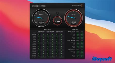 how to test the speed of a hard drive mac|blackmagic disk speed for mac.